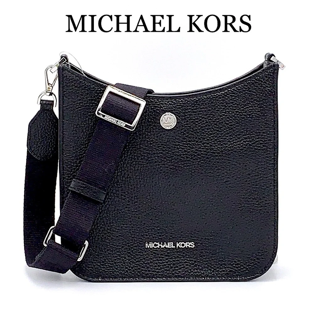 MICHAEL KORS Briley Small Pebbled Leather Messengr